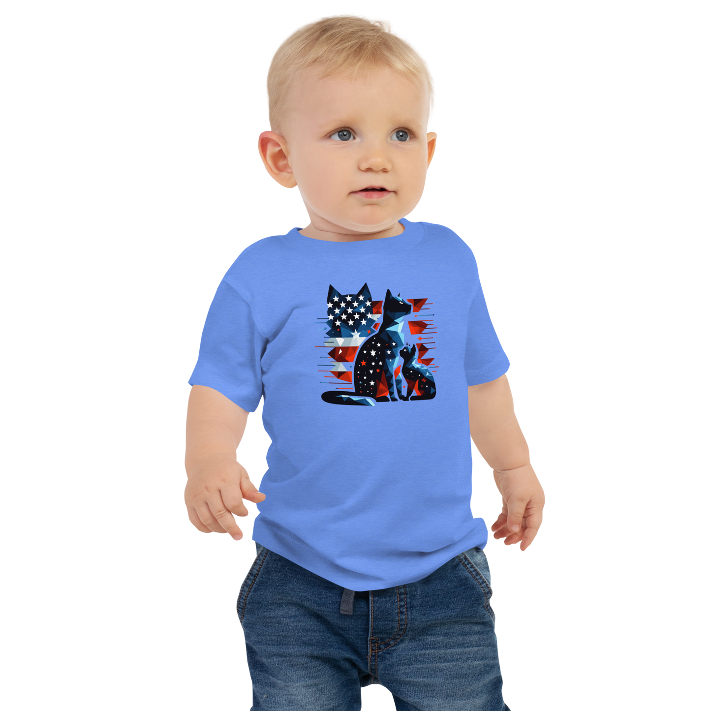 Stars and Stripes Companions - Baby Tee