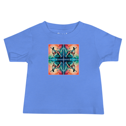 Vibrant Canine Mosaic - Baby Tee