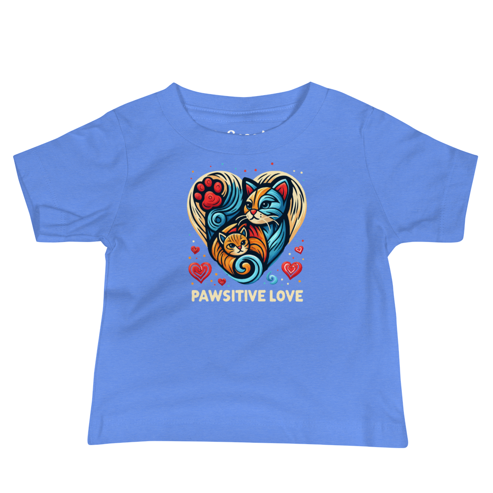 Feline Harmony - Pawsitive Love - Baby Tee