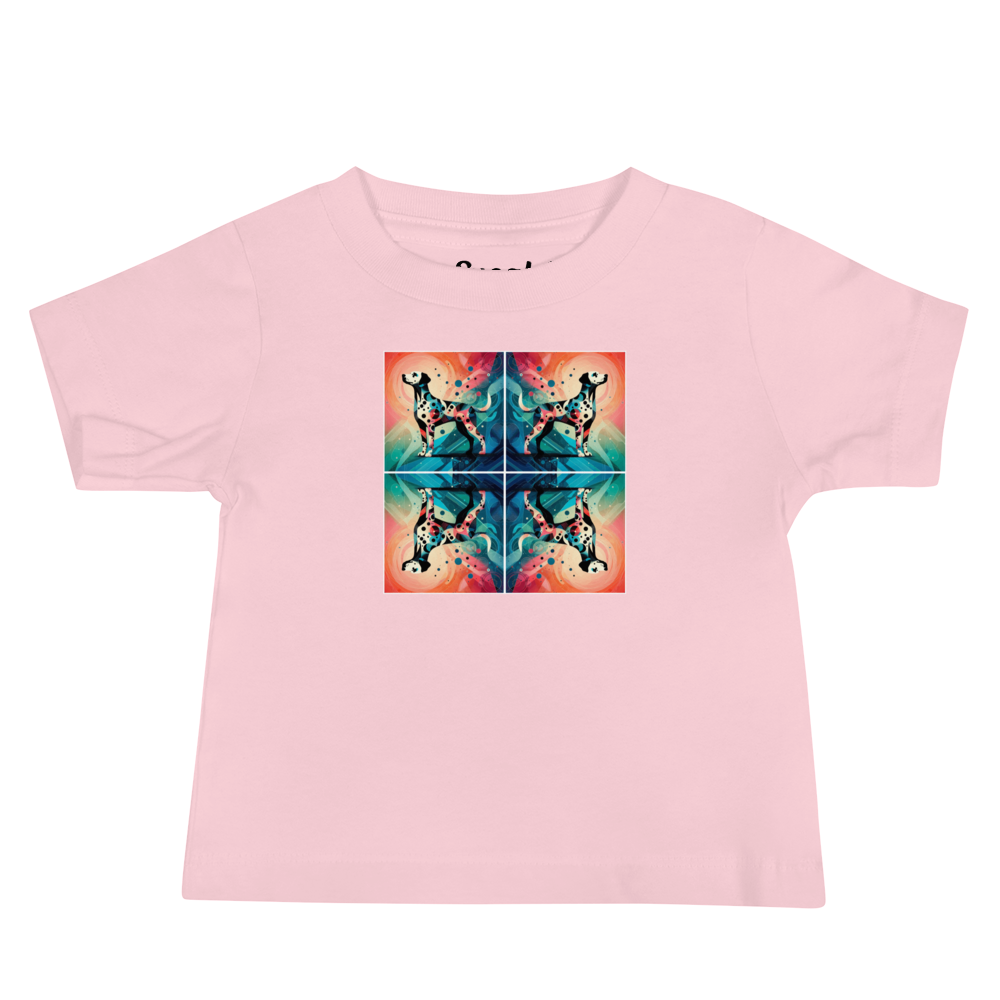 Vibrant Canine Mosaic - Baby Tee