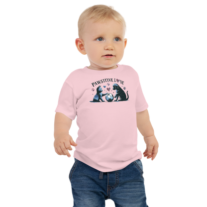 Azure Harmony - Pawsitive Love - Baby Tee