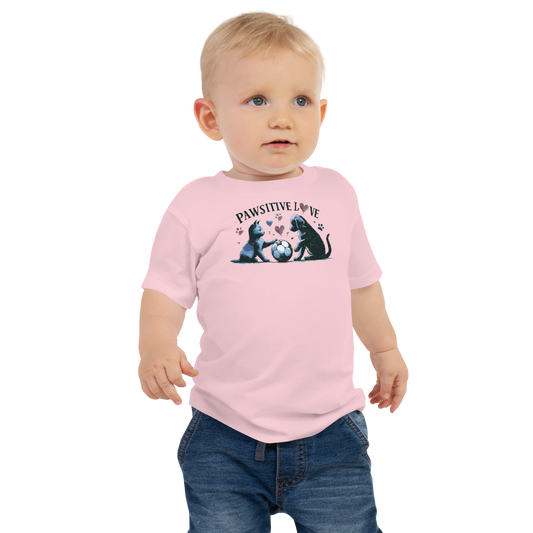 Azure Harmony - Pawsitive Love - Baby Tee