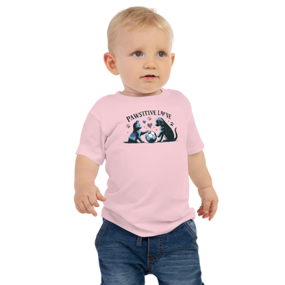 Azure Harmony - Pawsitive Love - Baby Tee