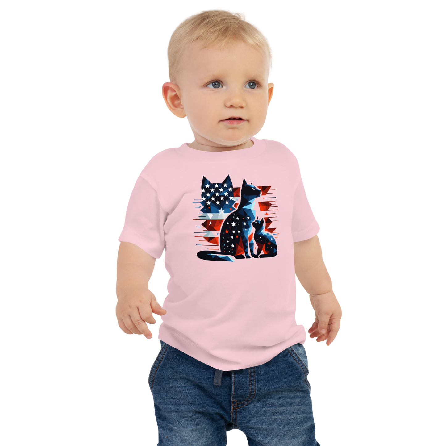 Stars and Stripes Companions - Baby Tee