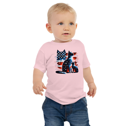 Stars and Stripes Companions - Baby Tee