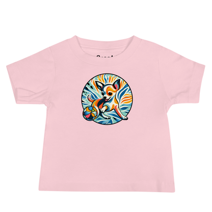 Chihuahua's Playful Dance - Baby Tee