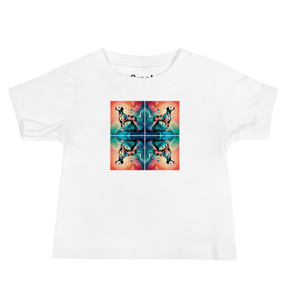 Vibrant Canine Mosaic - Baby Tee