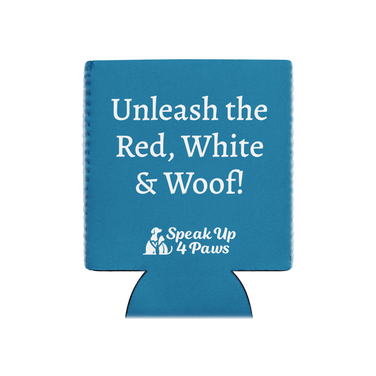 Bark of Freedom Trio - Shepherd - Cool Paws Can Cooler (Color: Pelorous) - Can Cooler - Speak Up 4 Paws