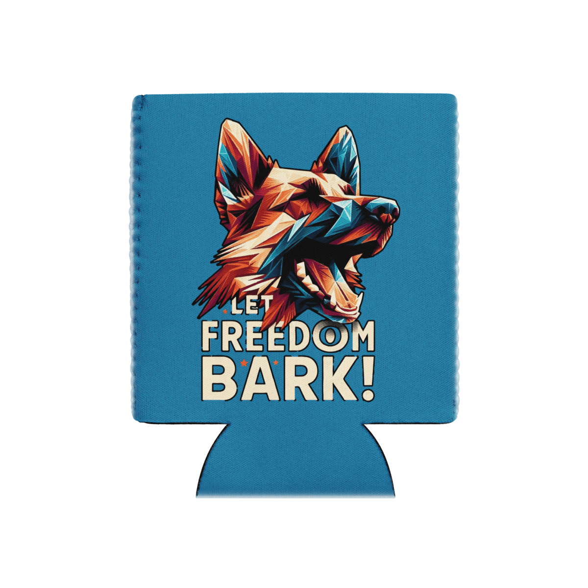 Bark of Freedom Trio - Shepherd - Cool Paws Can Cooler (Color: Pelorous) - Can Cooler - Speak Up 4 Paws