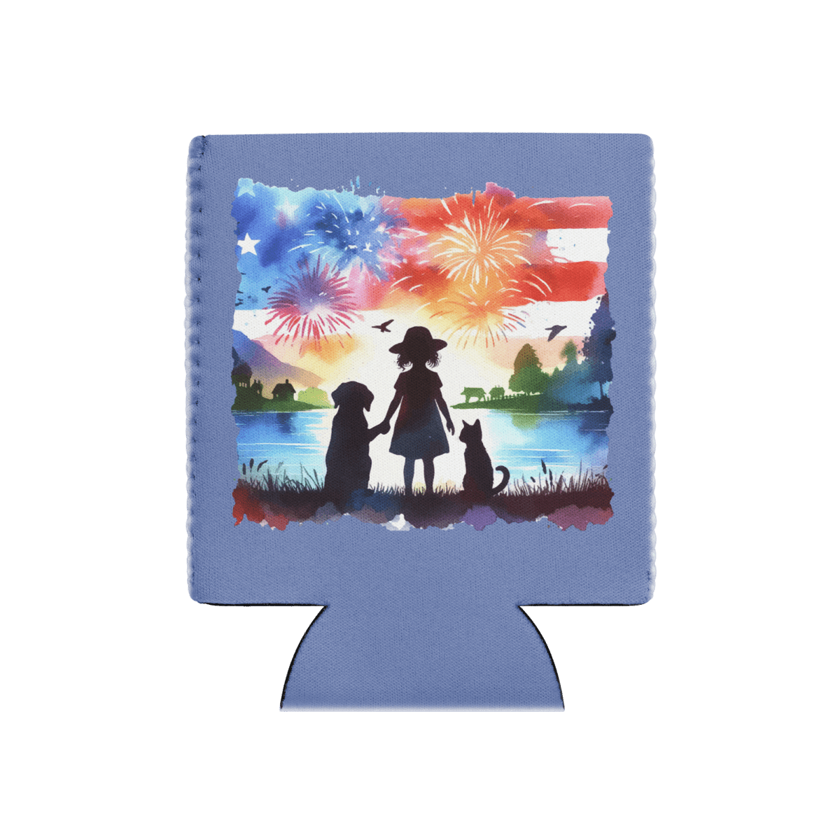 Guiding Stars - Cool Paws Can Cooler (Color: Wild Blue Yonder) - Can Cooler - Speak Up 4 Paws