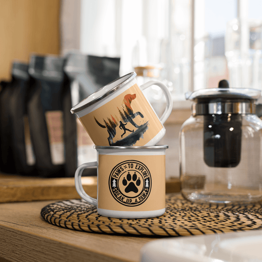 Forest Spirit - Enamel Mug - Enamel Mug - Speak Up 4 Paws