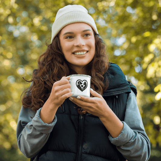 Canine & Feline Love - Enamel Mug - Enamel Mug - Speak Up 4 Paws