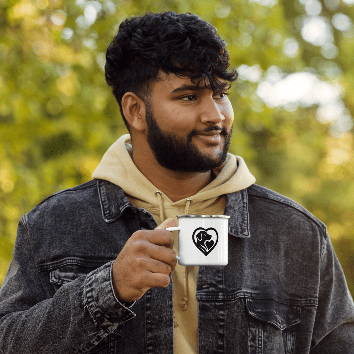 Canine Companion - Enamel Mug - Enamel Mug - Speak Up 4 Paws