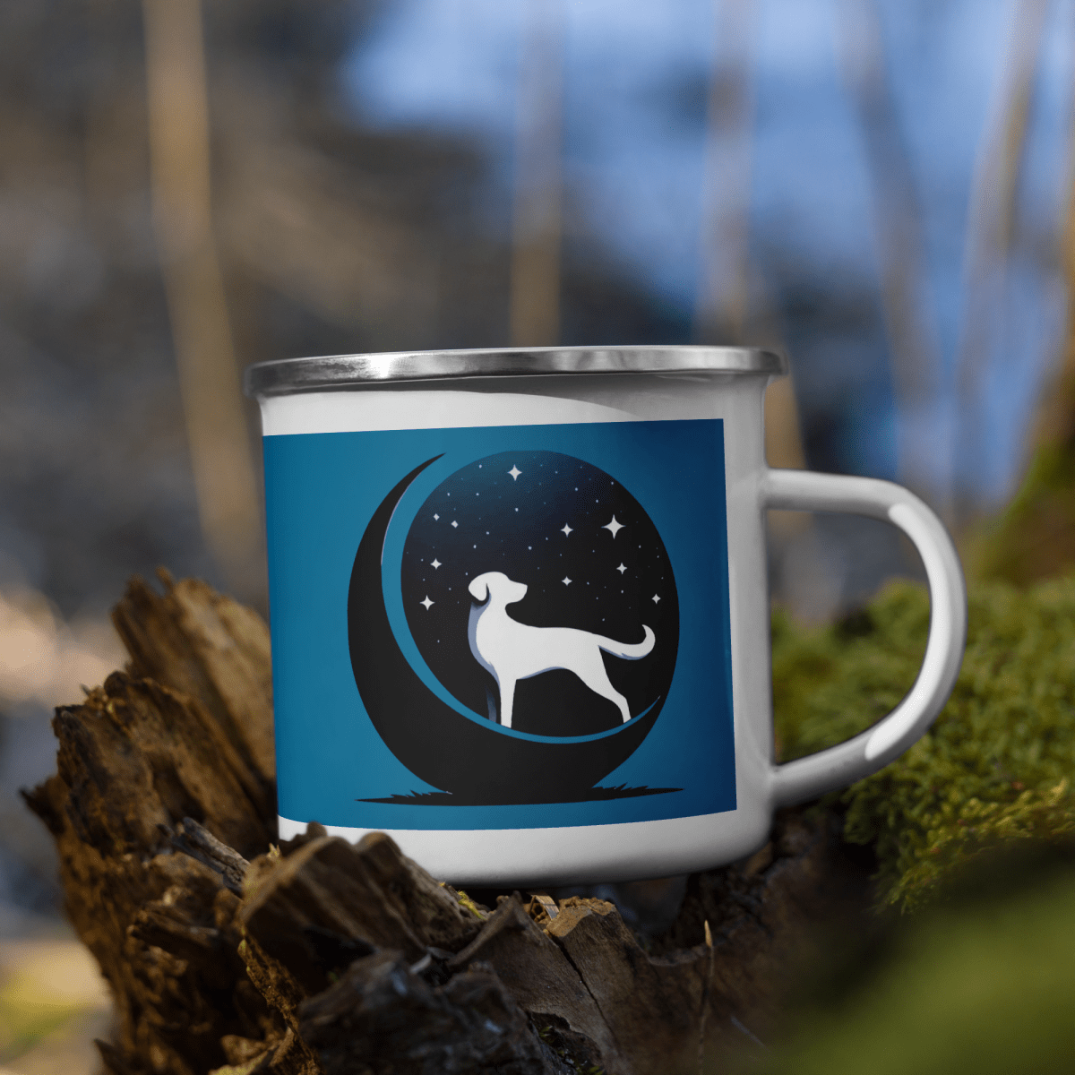 Infinite Pawsibilities - Enamel Mug - Enamel Mug - Speak Up 4 Paws