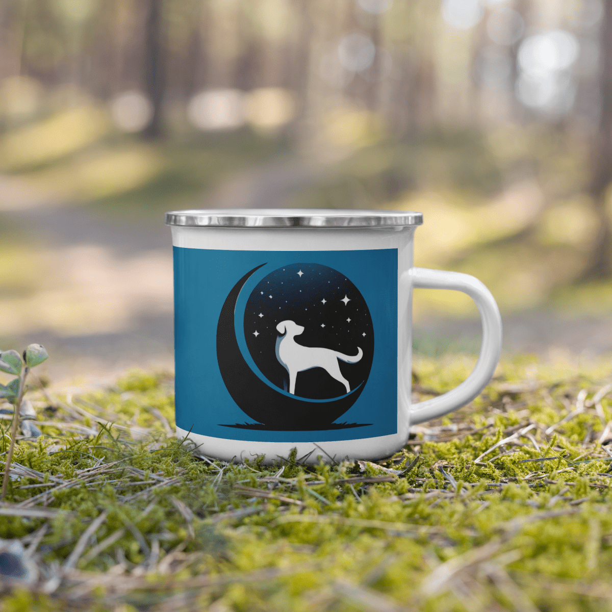 Infinite Pawsibilities - Enamel Mug | 12 oz. - Enamel Mug - Speak Up 4 Paws