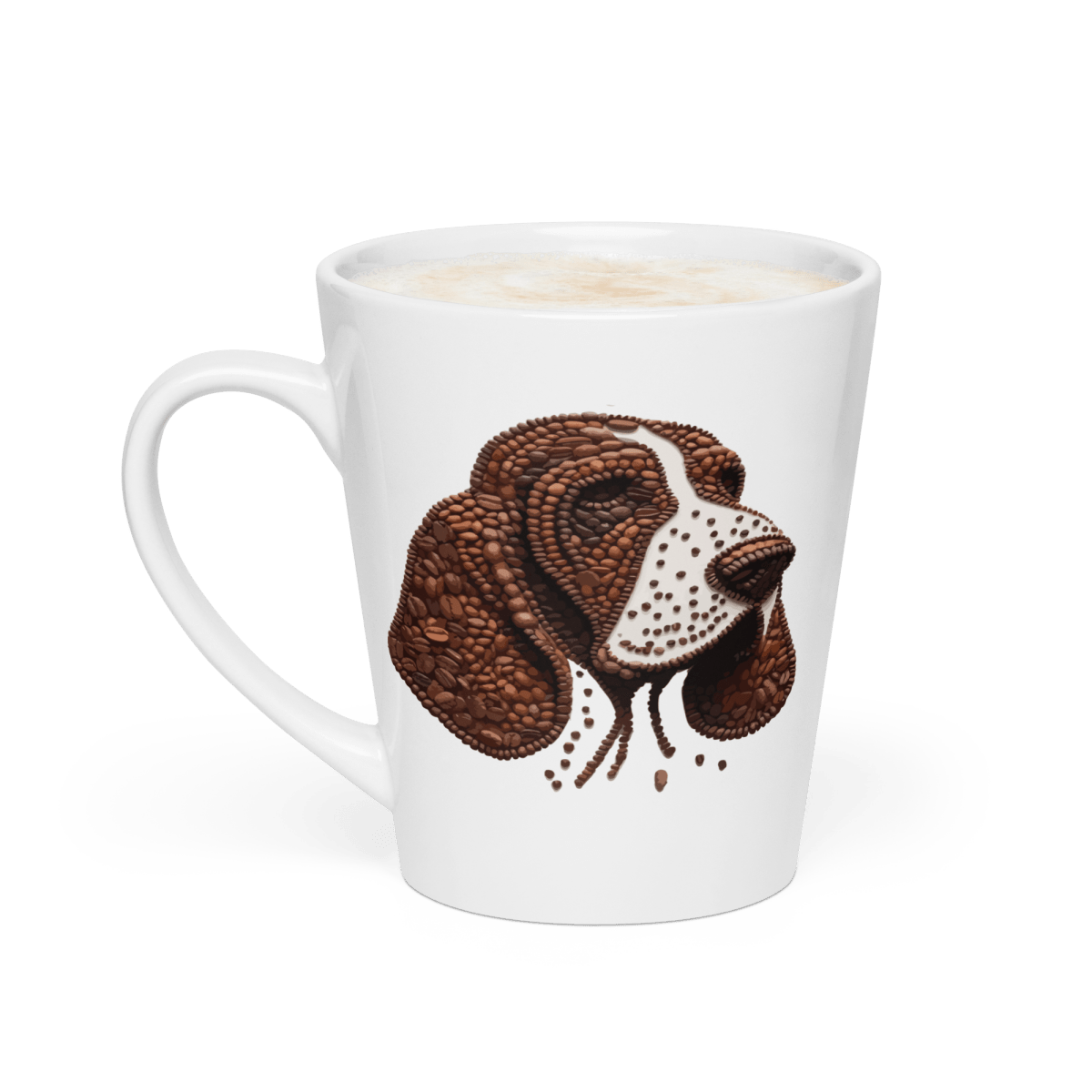 Brewster the Basset - Latte Mug - Latte Mug - Speak Up 4 Paws