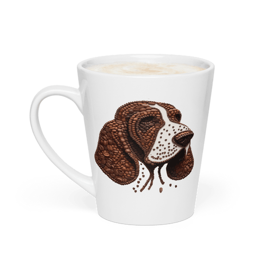 Brewster the Basset - Latte Mug - Latte Mug - Speak Up 4 Paws