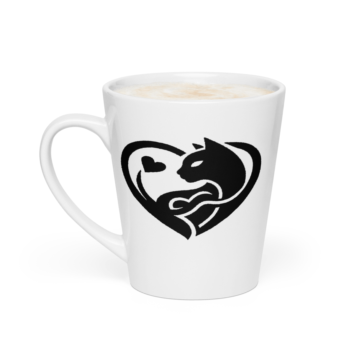Feline Companion - Latte Mug - Latte Mug - Speak Up 4 Paws