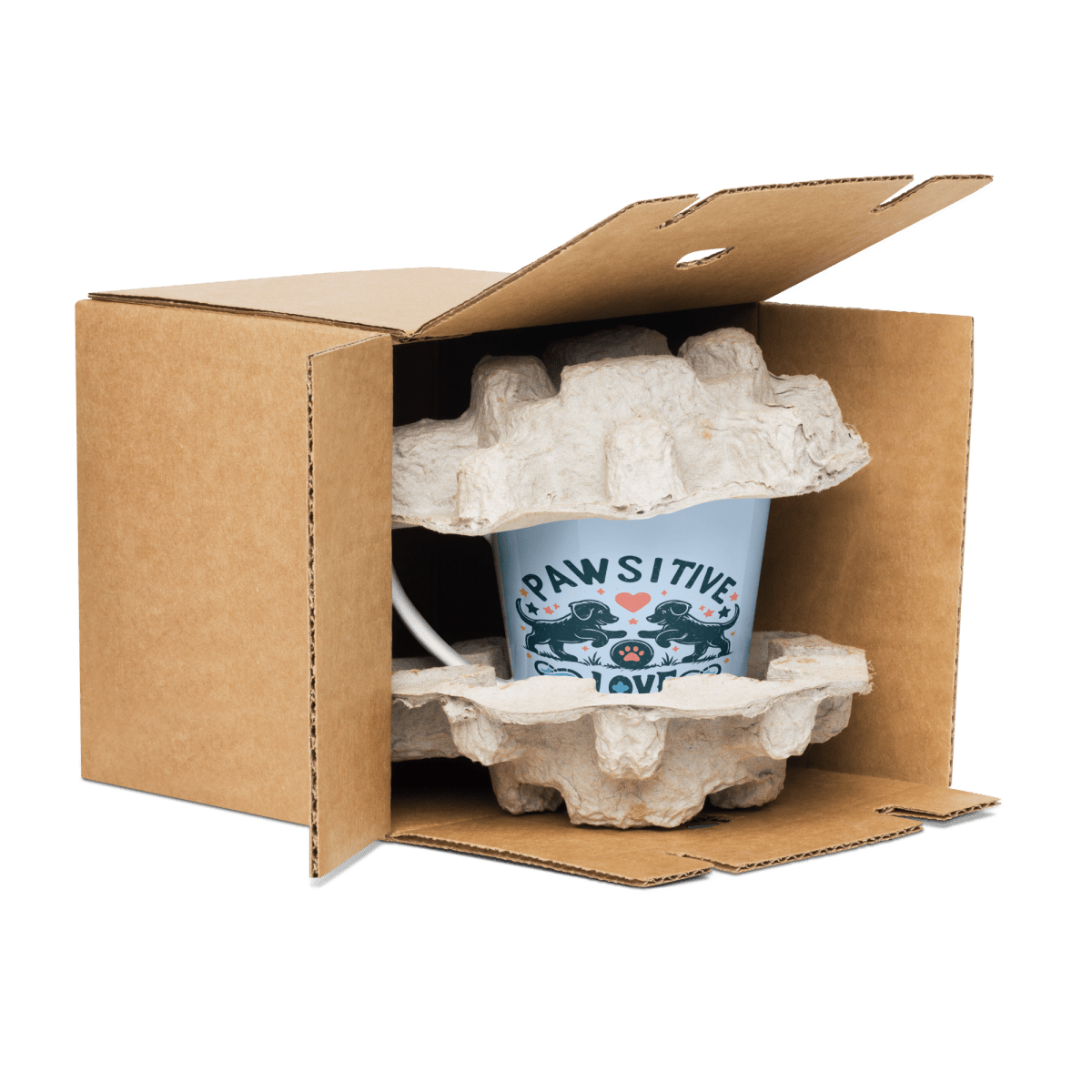 Puppy Play - Latte Mug | 12 oz. - Latte Mug - Speak Up 4 Paws