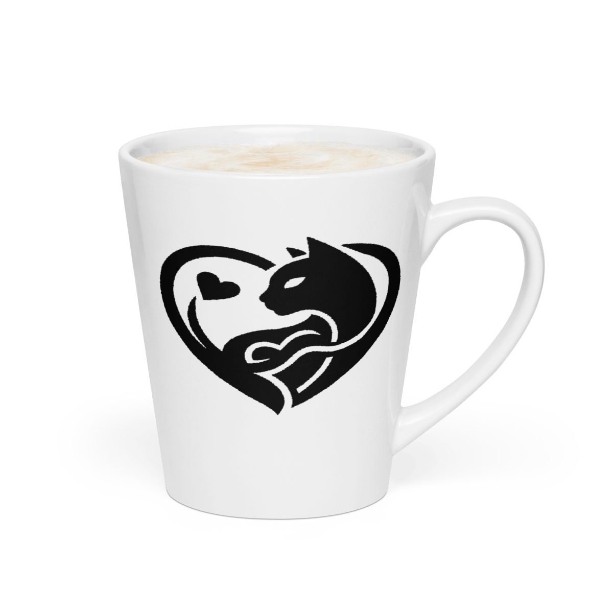 Feline Companion - Latte Mug - Latte Mug - Speak Up 4 Paws