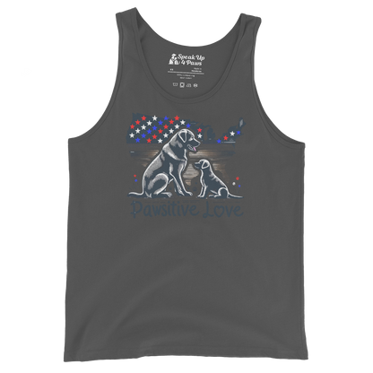 States of Devotion - Pawsitive Love - Unisex Tank Top