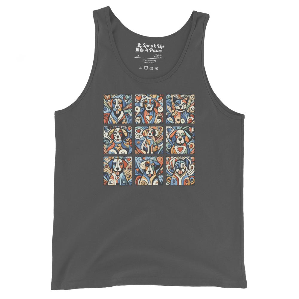 Paws in Harmony - Matisse - Unisex Tank Top