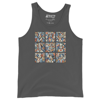 Paws in Harmony - Matisse - Unisex Tank Top