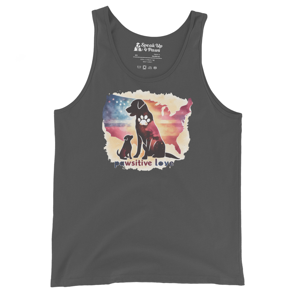 Paws Across the Nation - Unisex Tank Top