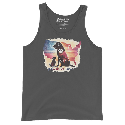 Paws Across the Nation - Unisex Tank Top