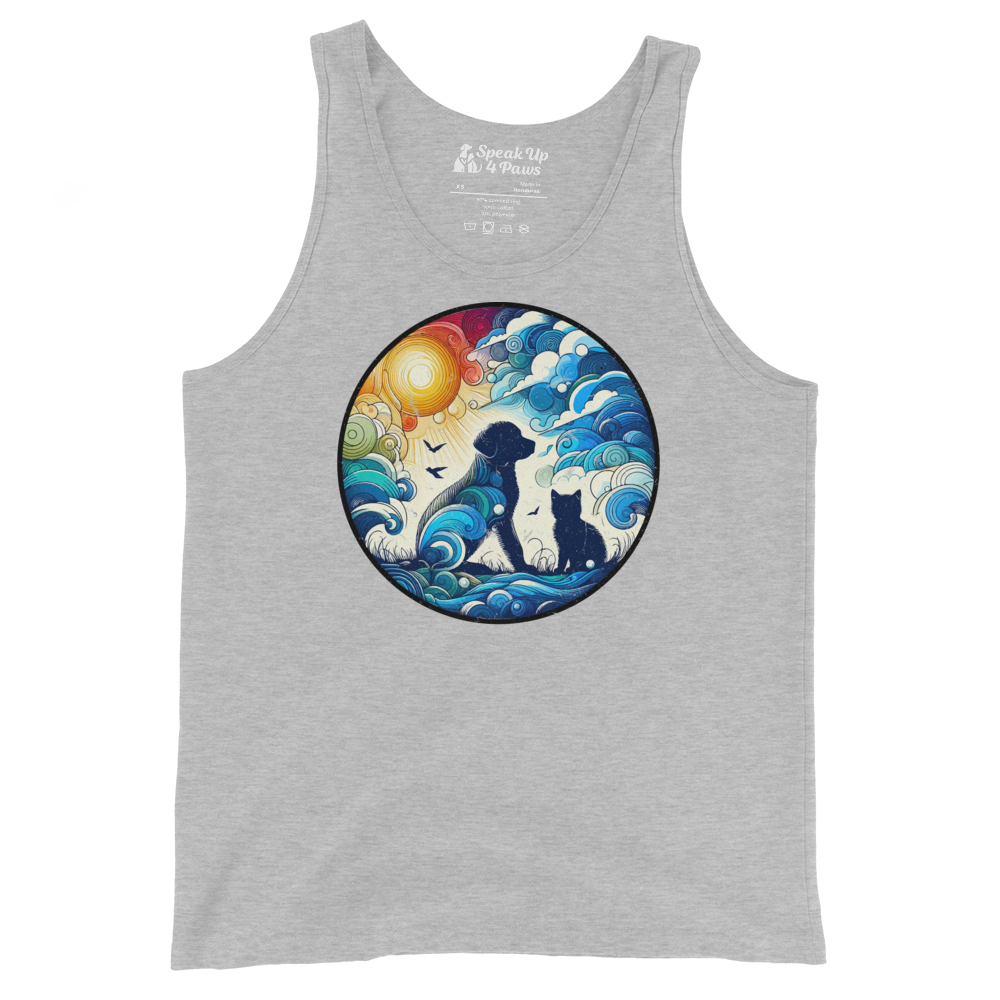 Sun-Kissed Bond - Unisex Tank Top