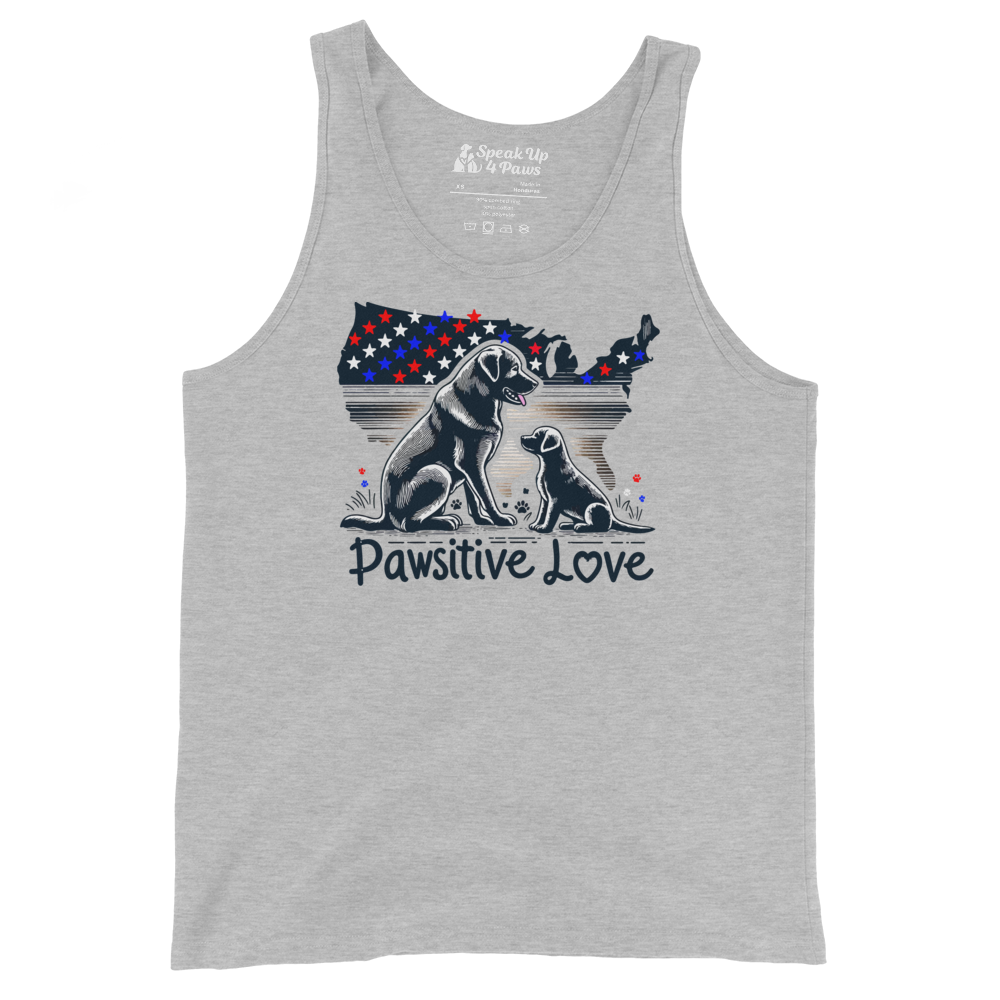 States of Devotion - Pawsitive Love - Unisex Tank Top