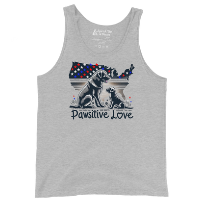 States of Devotion - Pawsitive Love - Unisex Tank Top