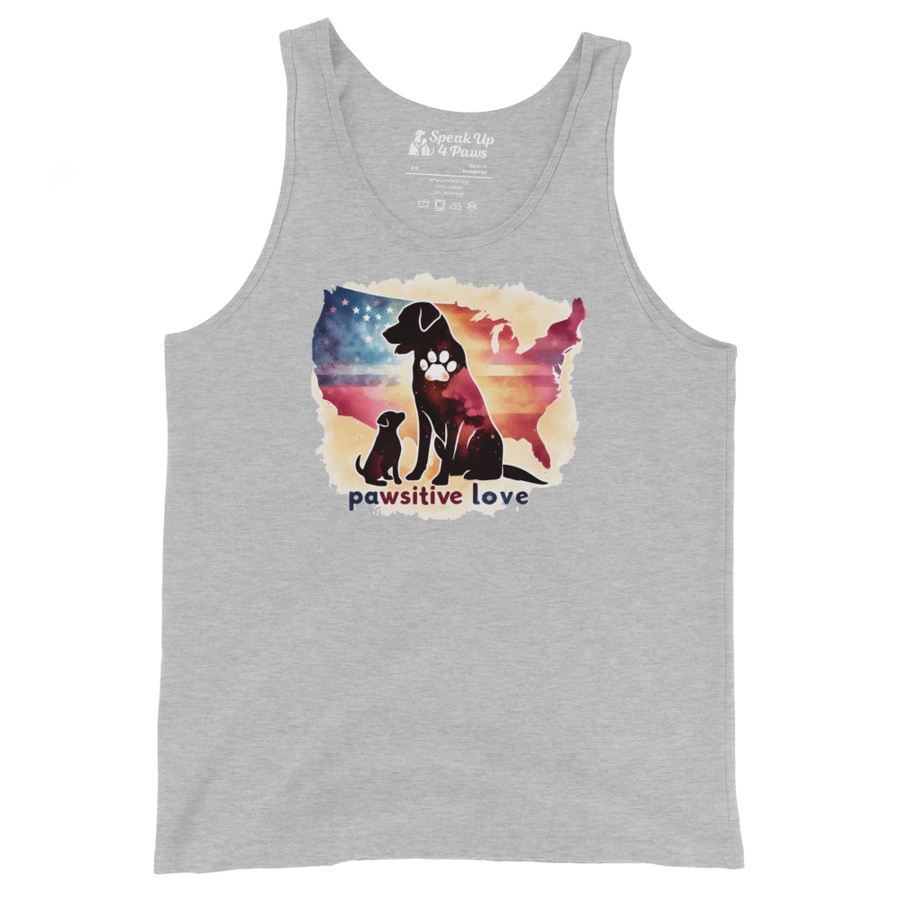 Paws Across the Nation - Unisex Tank Top