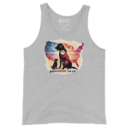 Paws Across the Nation - Unisex Tank Top