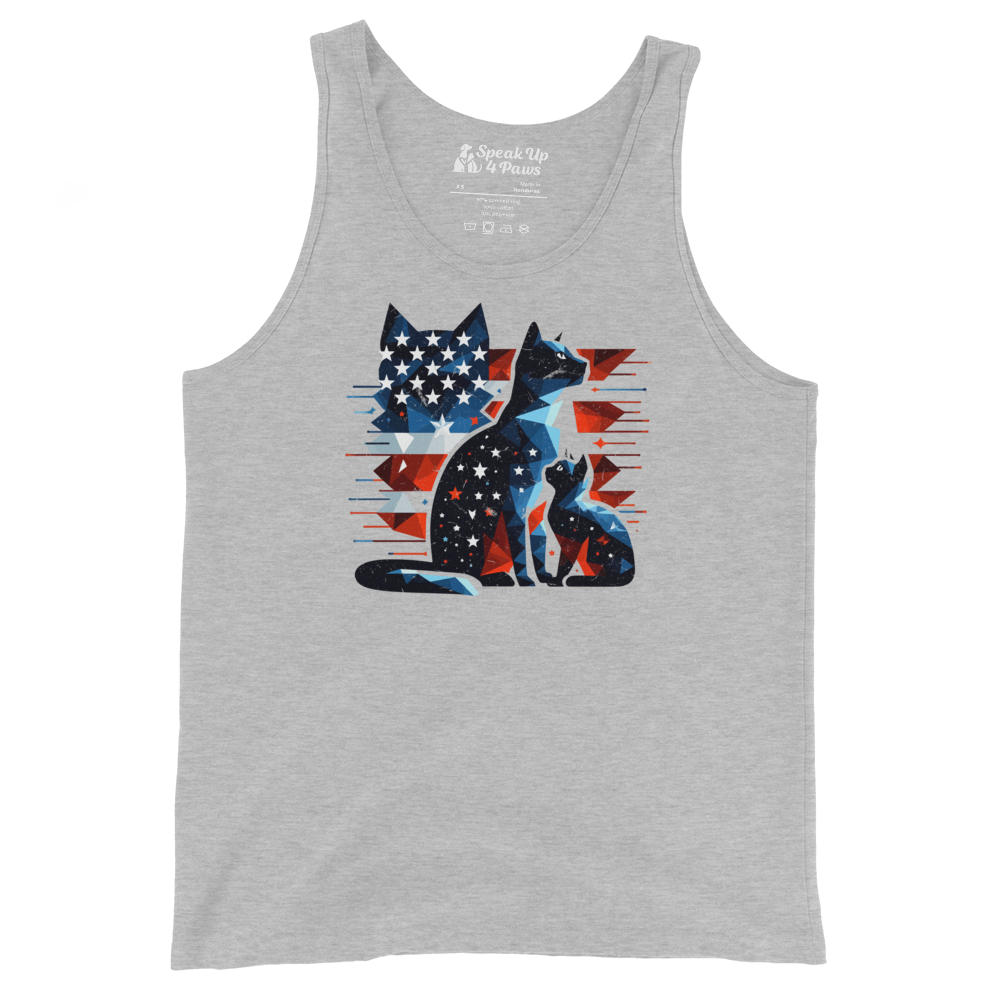 Stars and Stripes Companions - Unisex Tank Top