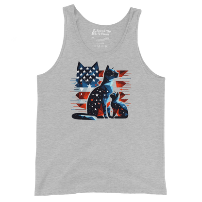 Stars and Stripes Companions - Unisex Tank Top