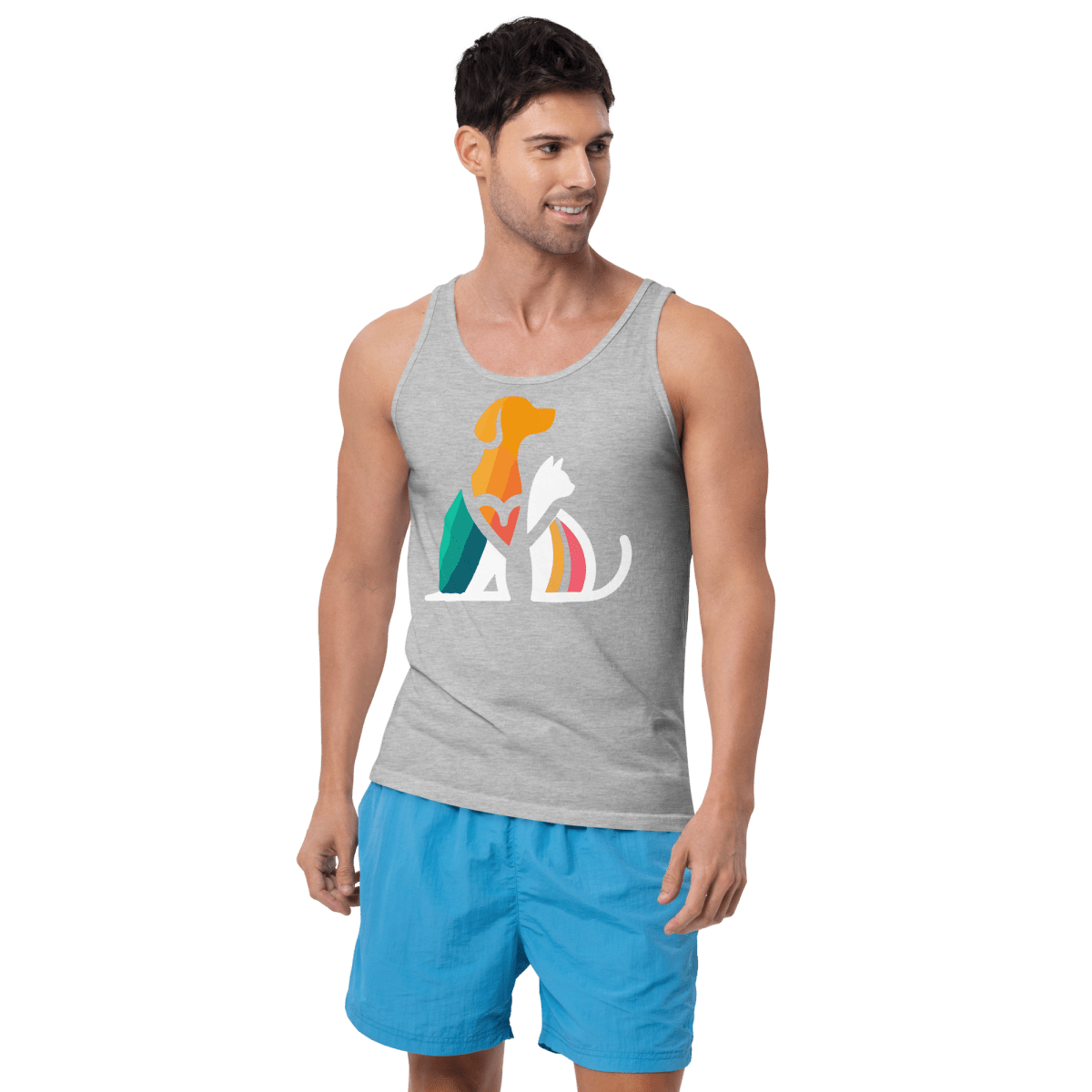 Unity Paws - Unisex Tank Top - Unisex Tank Top - Speak Up 4 Paws