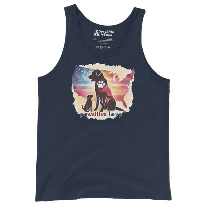 Paws Across the Nation - Unisex Tank Top