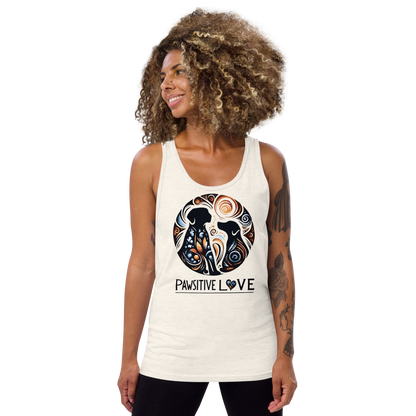 Canine Whirlpool -Pawsitive Love - Unisex Tank Top