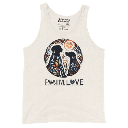 Canine Whirlpool -Pawsitive Love - Unisex Tank Top