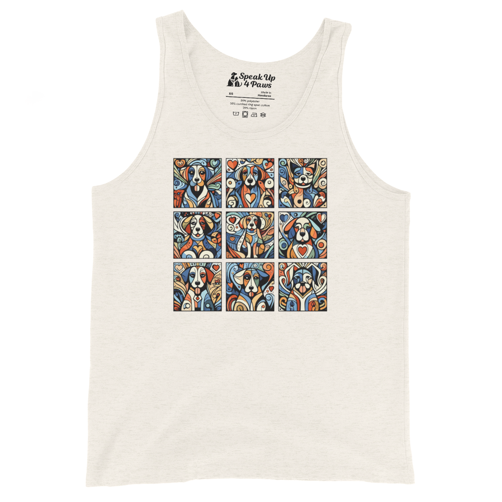 Paws in Harmony - Matisse - Unisex Tank Top