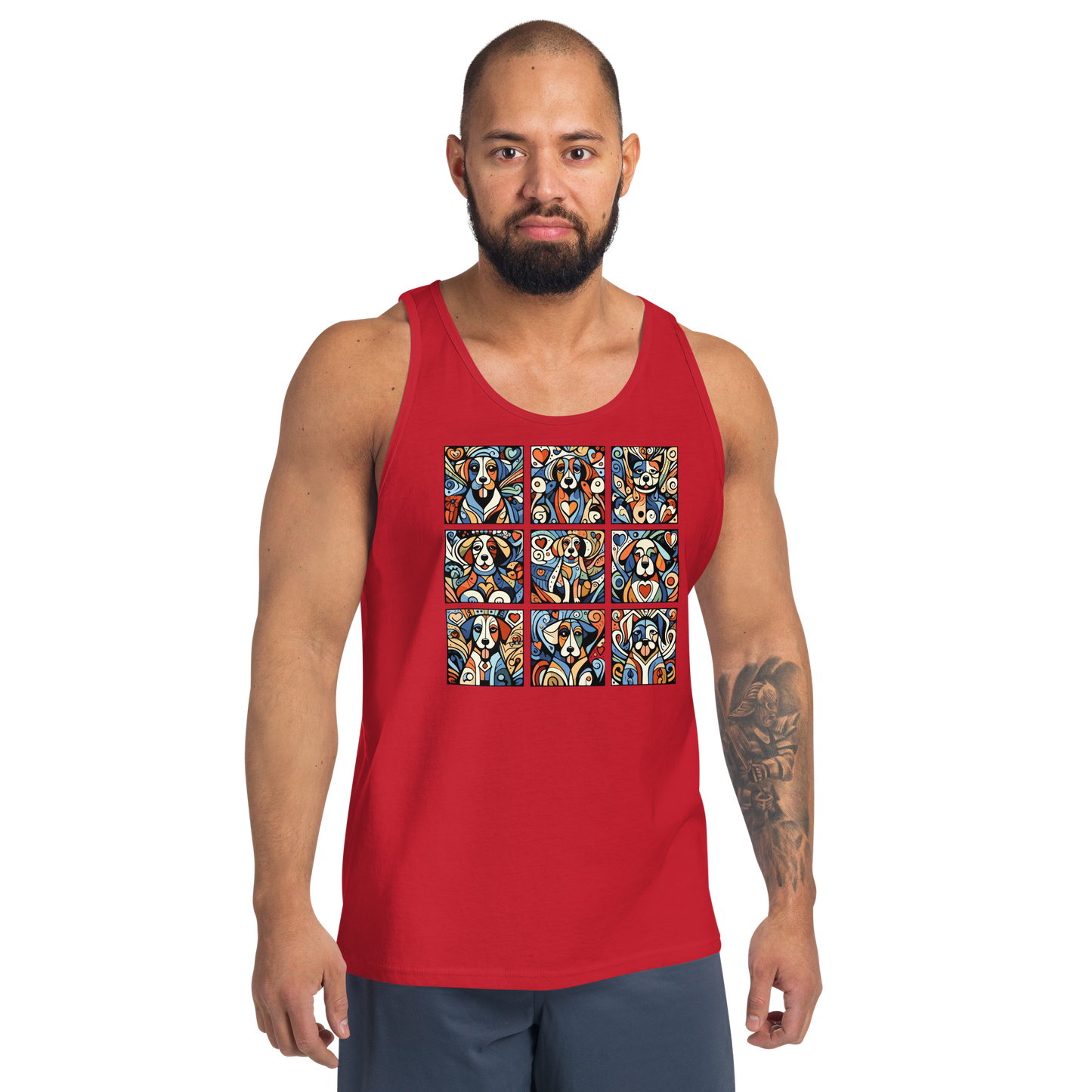 Paws in Harmony - Matisse - Unisex Tank Top