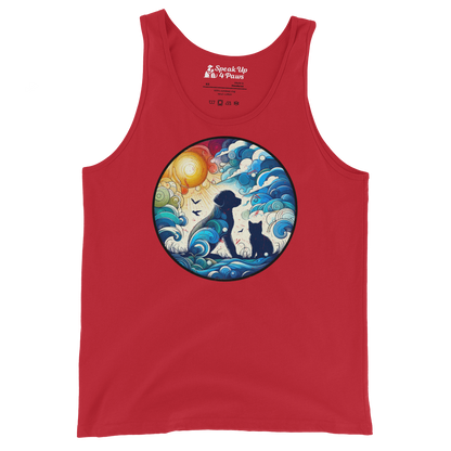 Sun-Kissed Bond - Unisex Tank Top