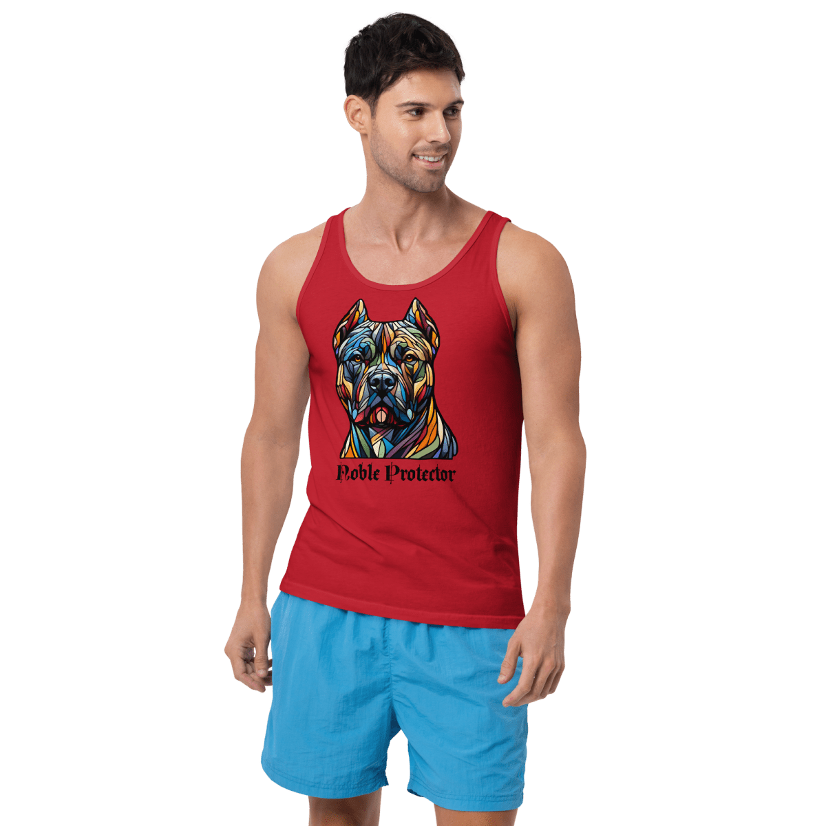 Noble Protector - Unisex Tank Top - Unisex Tank Top - Speak Up 4 Paws