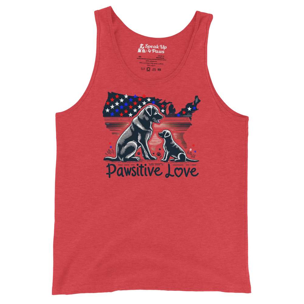 States of Devotion - Pawsitive Love - Unisex Tank Top