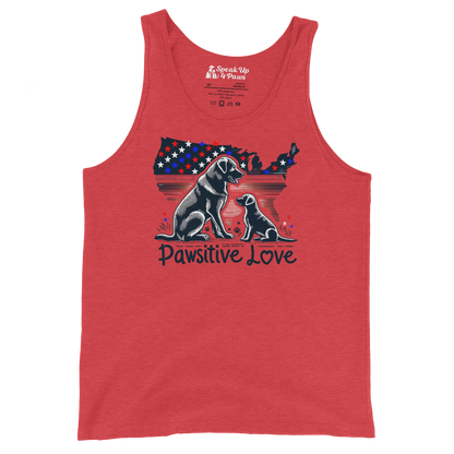 States of Devotion - Pawsitive Love - Unisex Tank Top