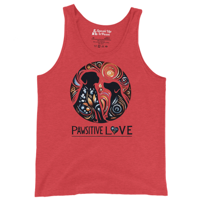 Canine Whirlpool -Pawsitive Love - Unisex Tank Top