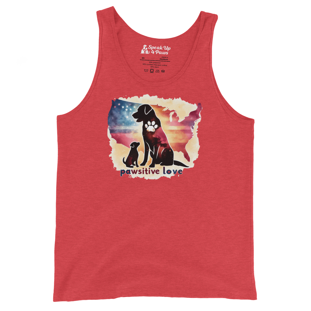 Paws Across the Nation - Unisex Tank Top