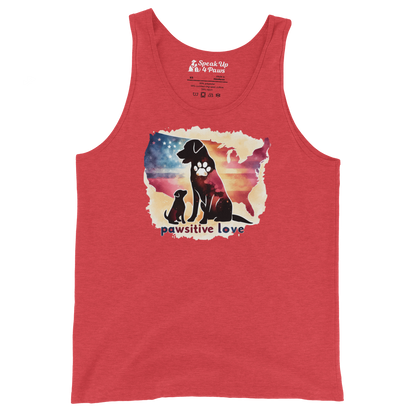 Paws Across the Nation - Unisex Tank Top