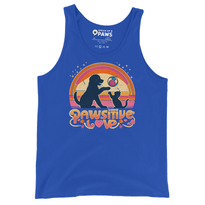 Rainbow Rendezvous - Pawsitive Love - Unisex Tank Top